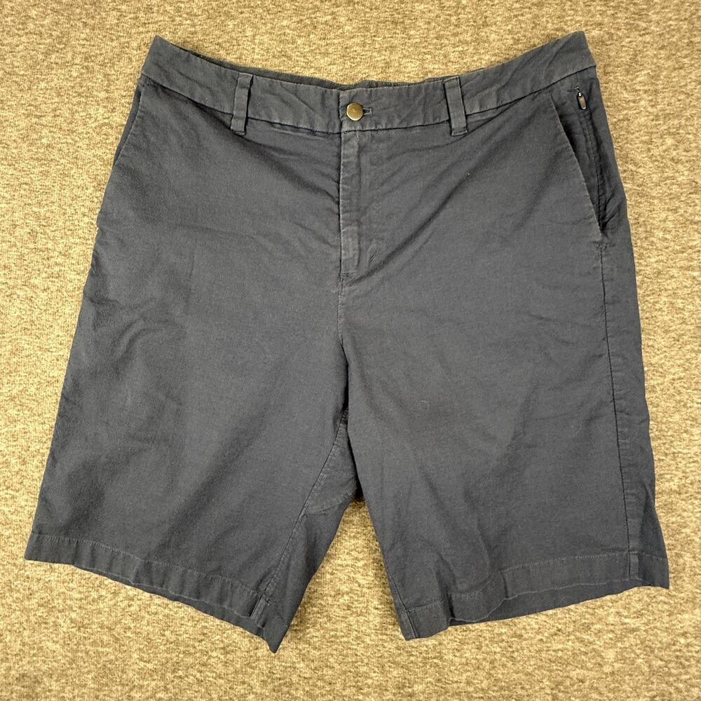 Lululemon Men's ABC Commission Shorts Navy Blue 34 Waist 10" Inseam